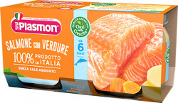 Babynahrung Lachs und Kartoffeln Plasmon