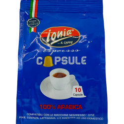Kaffee Espresso Kapseln 100% Arabica Ionia