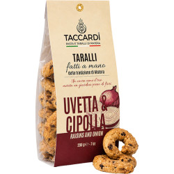 Taralli Brotringe Calzone (Zwiebeln & Rosinen) Taccardi