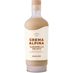 Lik&ouml;r Crema Alpina gesalzener Karamell Marzadro